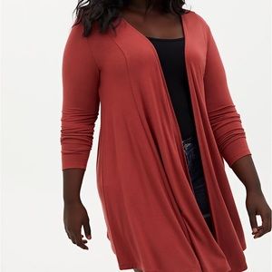 Torrid fit and flare cardigan